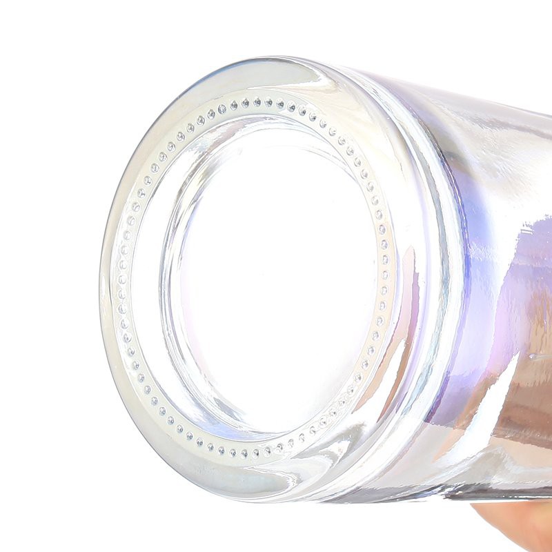 rose wine crystal bottle