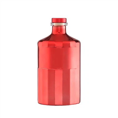Botol Wain Kaca Merah