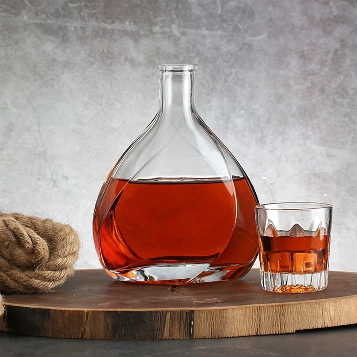 Glass Bottle For Luxury Liquors