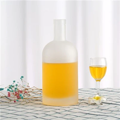 750ml Botol Arak Kaca Frosted