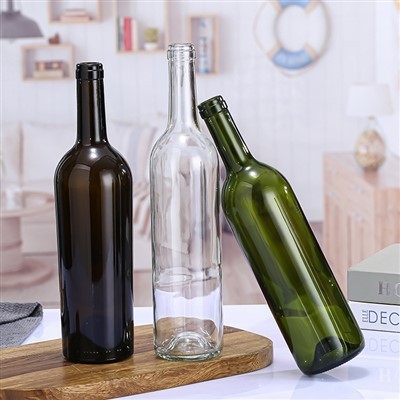 High Quality 750 Ml Wine Glass Bottle