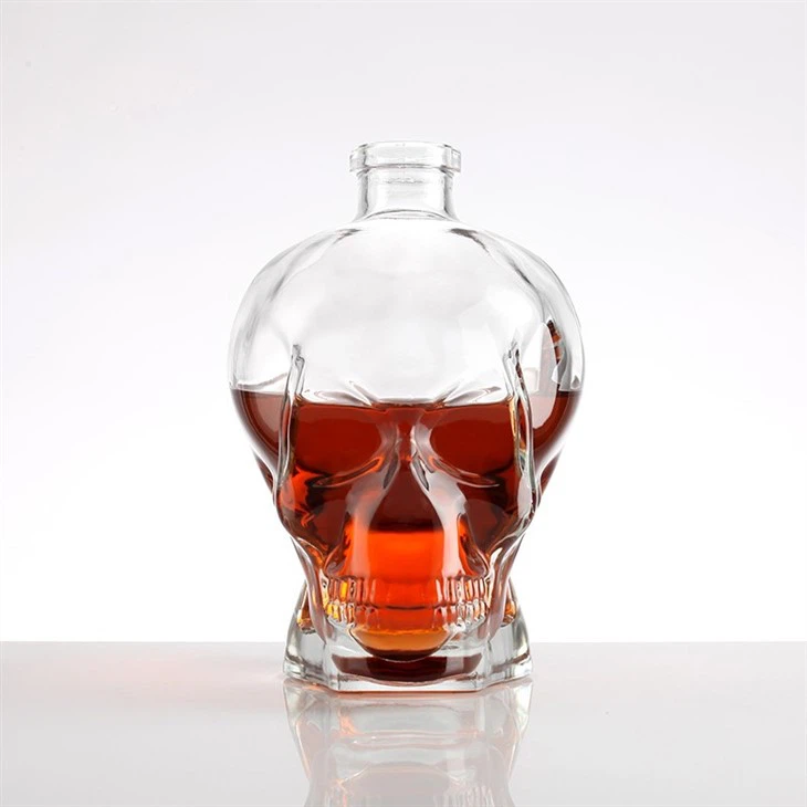 Crystal Vodka Skull Glasses