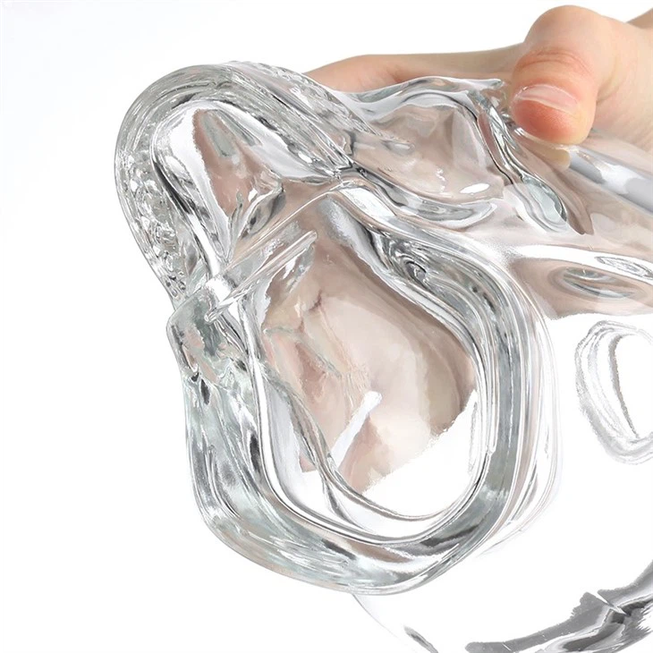 Crystal Vodka Skull Glasses