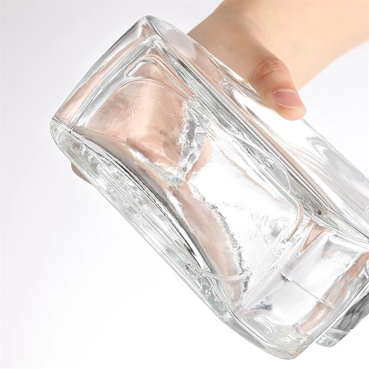 Glass Violin Alcohol Bottle
