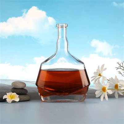 Botol Jelas Bertutup Emas
